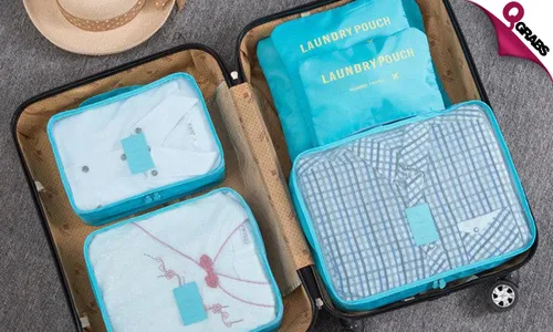 6-Piece Luggage Organizers!